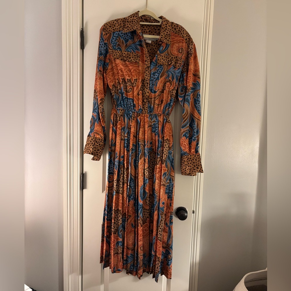 Vintage Howard Wolf of Dallas maxi dress